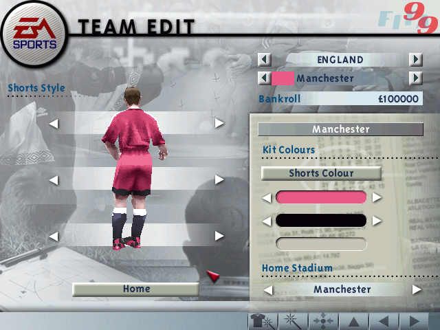 FIFA 99 screenshot 3 for Playstation